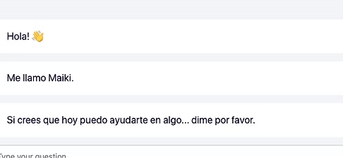 Maiki el chatbot (IA) para cuidadores de personas con demencia